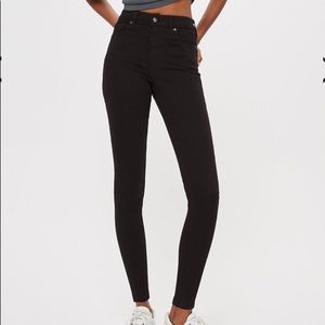 Topshop Moto Black Jamie Jeans